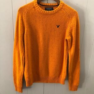 AMERICAN EAGLE Sz S Crewneck Sweater w/ Elbow Patches